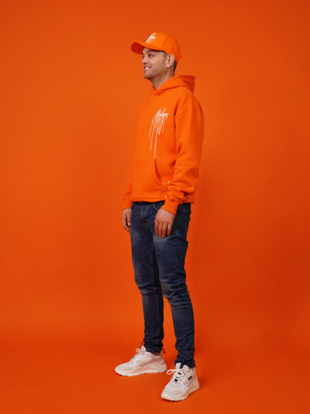 Malelions Malelions Limited King's Day Painter Hoodie - Orange/White