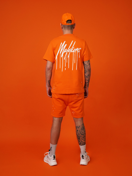 Malelions Malelions Limited King's Day Painter Shorts - Orange/White