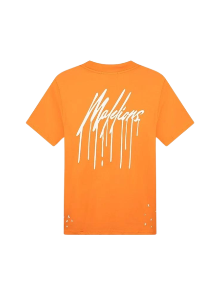 Malelions Malelions Limited King's Day Painter T-Shirt - Orange/White