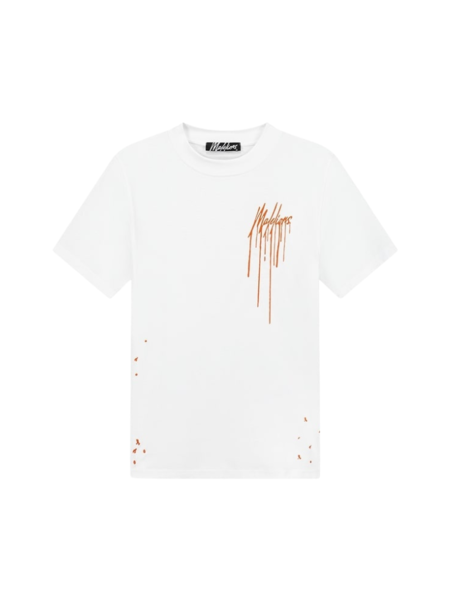 Malelions Malelions Limited King's Day Painter T-Shirt - White/Orange