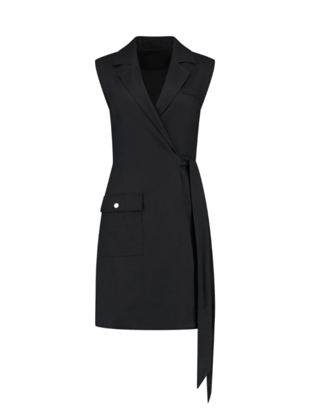 Nikkie Chia Wrap Dress - Black