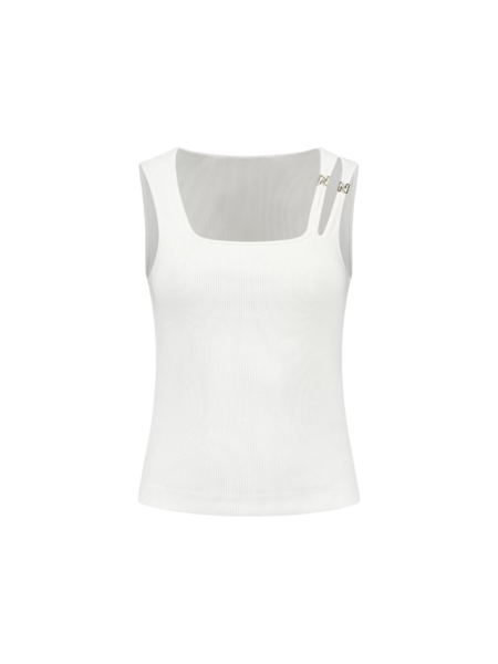 Nikkie Nikkie Cuba Top - Star White