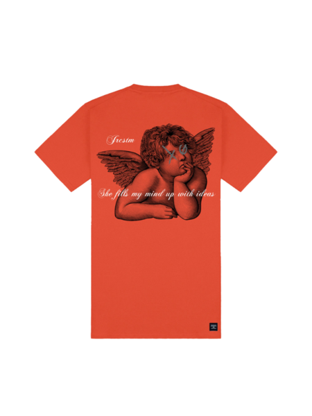 JorCustom JorCustom Women Angel Slim Fit T-Shirt Women - Orange