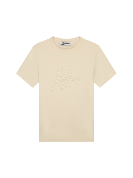 Malelions Malelions Women Essentials T-Shirt - Beige