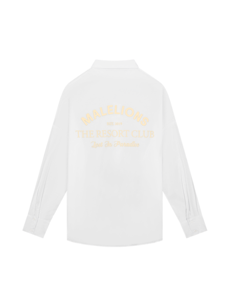 Malelions Women Eve Shirt - White/Clay