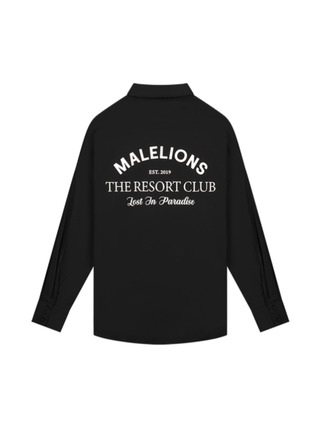 Malelions Women Eve Shirt - Black/White