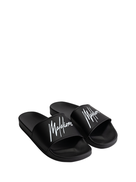 Malelions Malelions Signature Slides - Black/White