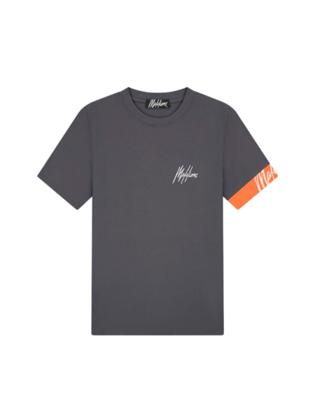 Malelions Captain T-Shirt 2.0 - Antra/Orange