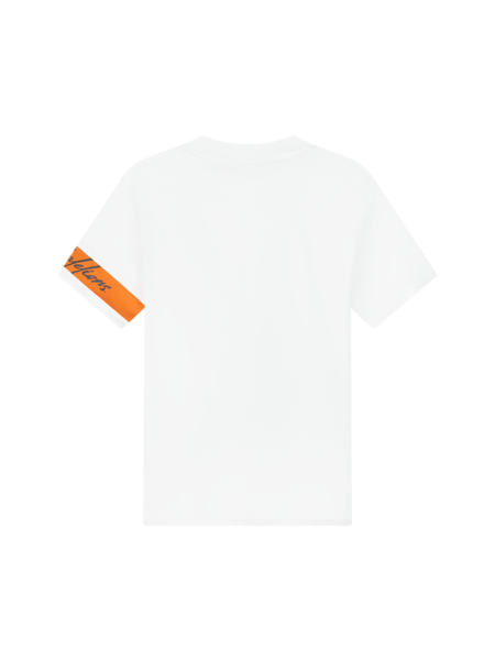 Malelions Malelions Captain T-Shirt - White/Orange