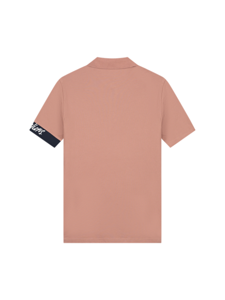 Malelions Malelions Captain Polo - Light Mauve/Navy