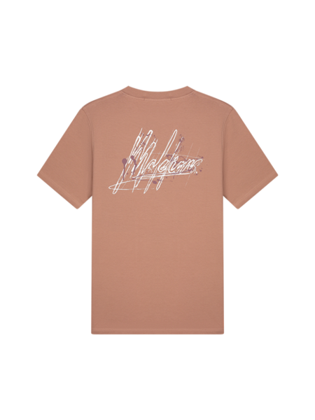 Malelions Malelions Splash T-Shirt - Light Mauve