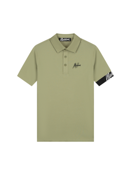 Malelions Malelions Captain Polo - Light Sage/Black