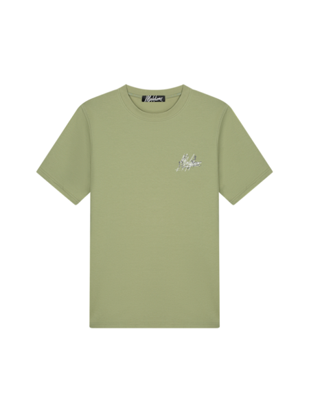 Malelions Malelions Splash T-Shirt - Sage Green