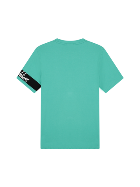 Malelions Malelions Captain T-Shirt - Turquoise/Black
