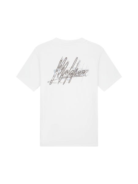 Malelions Malelions Splash T-Shirt - White