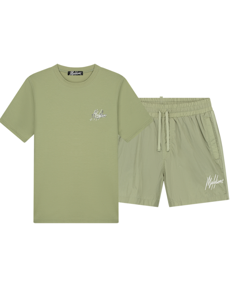 Malelions Malelions Atlanta Combi-set - Sage Green