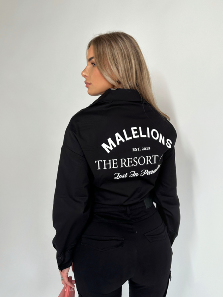 Malelions Malelions Women Eve Shirt - Black/White