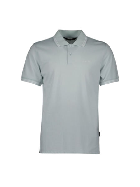 Airforce Double Stripe Polo - Pastel Blue