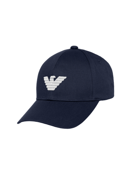 Emporio Armani Logo Cap - Marine