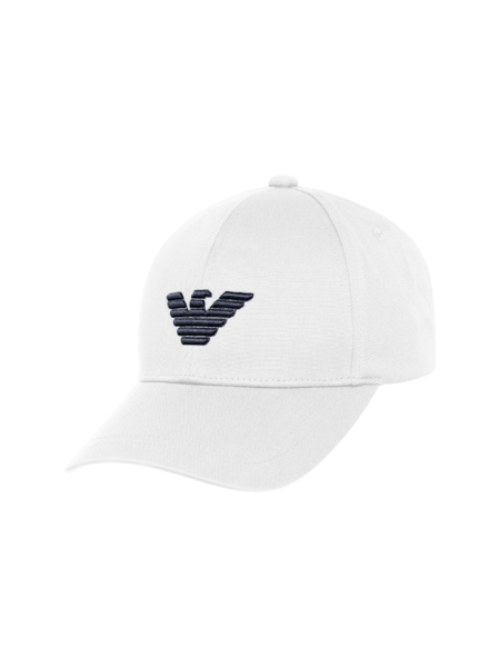 Emporio Armani Emporio Armani Logo Cap - Bianco