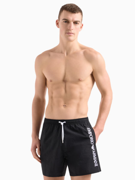 Emporio Armani Emporio Armani Logo Swimshort - Nero