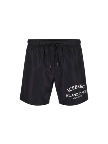 Iceberg Milani Italia Swim Shorts - Black