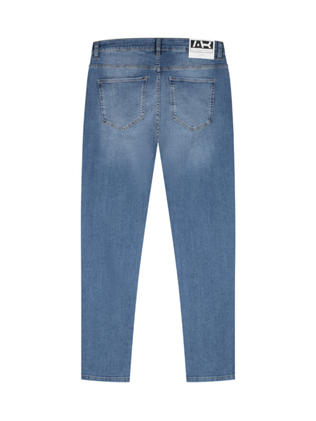 AB Lifestyle AB Lifestyle Slim-Fit Denim Jeans - Mid Blue