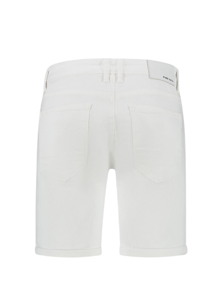 Pure Path Pure Path The Steve Skinny Fit Shorts - White
