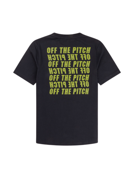 Off The Pitch Duplicate Regular Fit Tee - Black