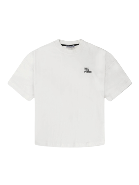 Off The Pitch Carbon Oversized Tee - Off White