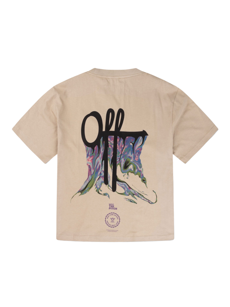 Off The Pitch Ignite Loose Fit T Shirt - Sand