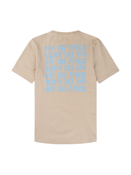 Off The Pitch Duplicate Regular Fit Tee - Sand