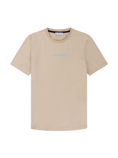 Off The Pitch Duplicate Regular Fit Tee - Sand