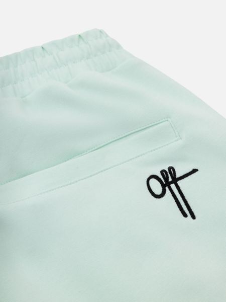 Off The Pitch Fullstop Sweatshorts - Jade Mint