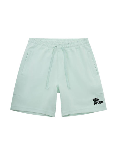 Off The Pitch Fullstop Sweatshorts - Jade Mint