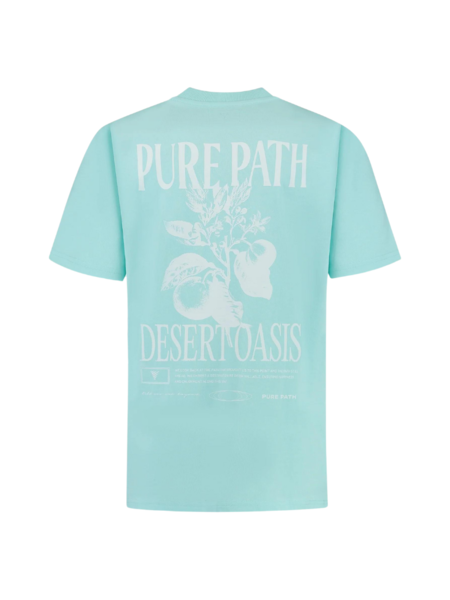 Pure Path Desert Oasis T-Shirt - Aqua