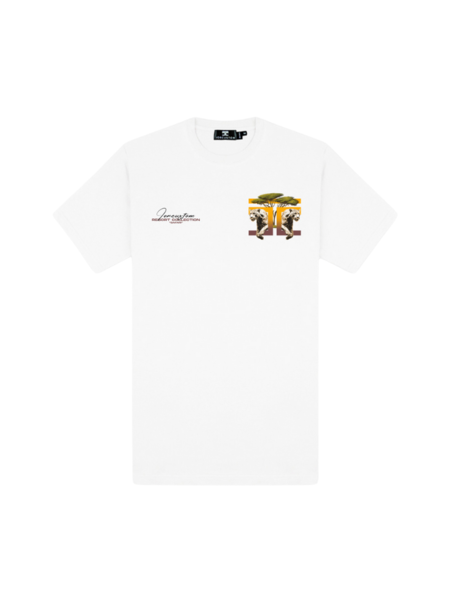 JorCustom JorCustom Safari Slim Fit T-Shirt SS24 - White