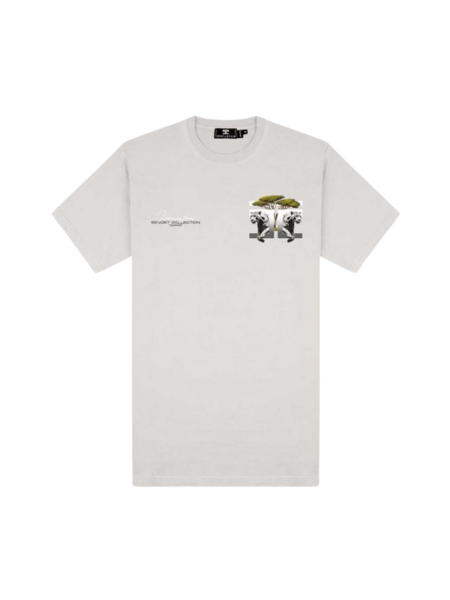 JorCustom JorCustom Safari Slim Fit T-Shirt SS24 - Light Grey