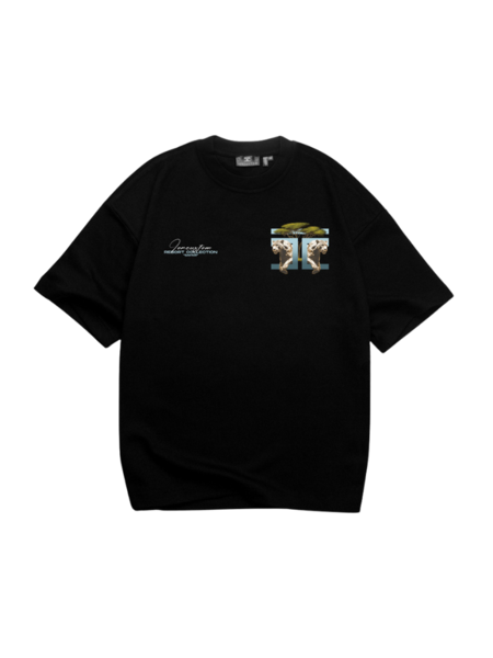 JorCustom JorCustom Safari Oversized T-Shirt SS24 - Black