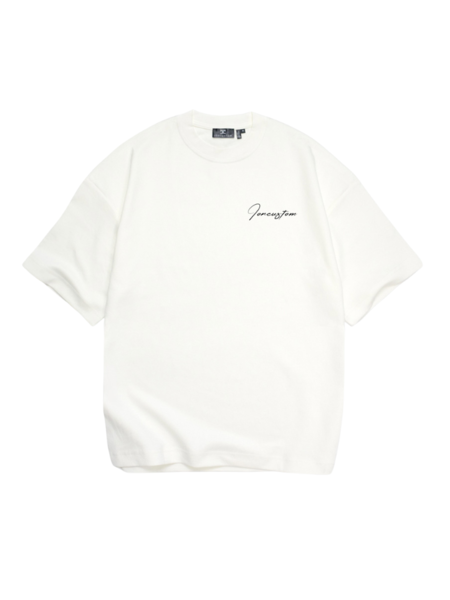 JorCustom JorCustom Written Oversized T-Shirt SS24 - White