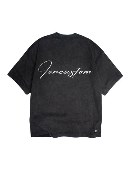 JorCustom Written Oversized T-Shirt SS24 - Acid Grey
