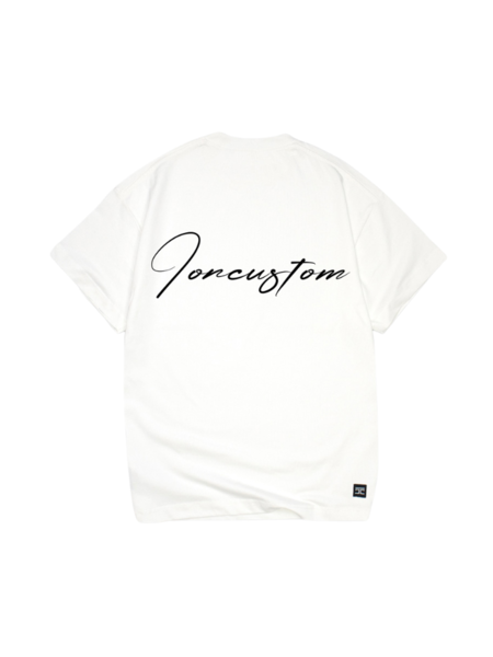 JorCustom JorCustom Written Loose T-Shirt SS24 - White