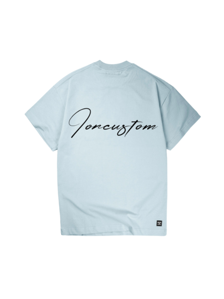 JorCustom JorCustom Written Loose T-Shirt SS24 - Blue