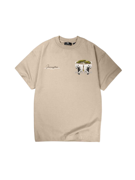 JorCustom JorCustom Safari Loose Fit T-Shirt SS24 - Fog