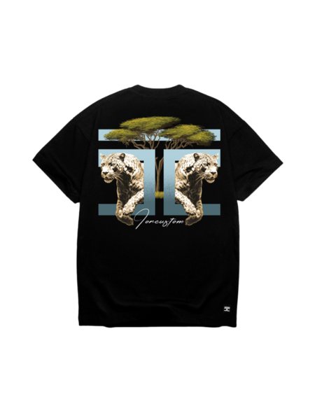 JorCustom Safari Loose Fit T-Shirt SS24 - Black