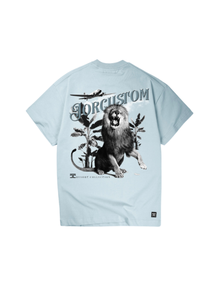 JorCustom Lion Loose Fit T-Shirt SS24 - Blue