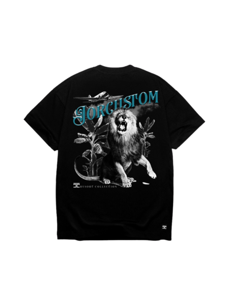 JorCustom JorCustom Lion Loose Fit T-Shirt SS24 - Black