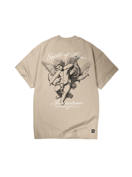 JorCustom Spirit Of Love Loose Fit T-Shirt SS24 - Fog