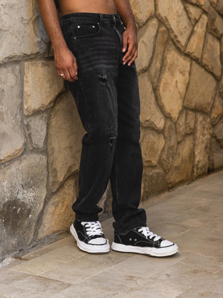 JorCustom Jeans Straight Fit - Black