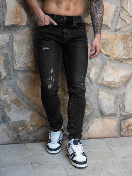 JorCustom Jeans Slim Fit - Black